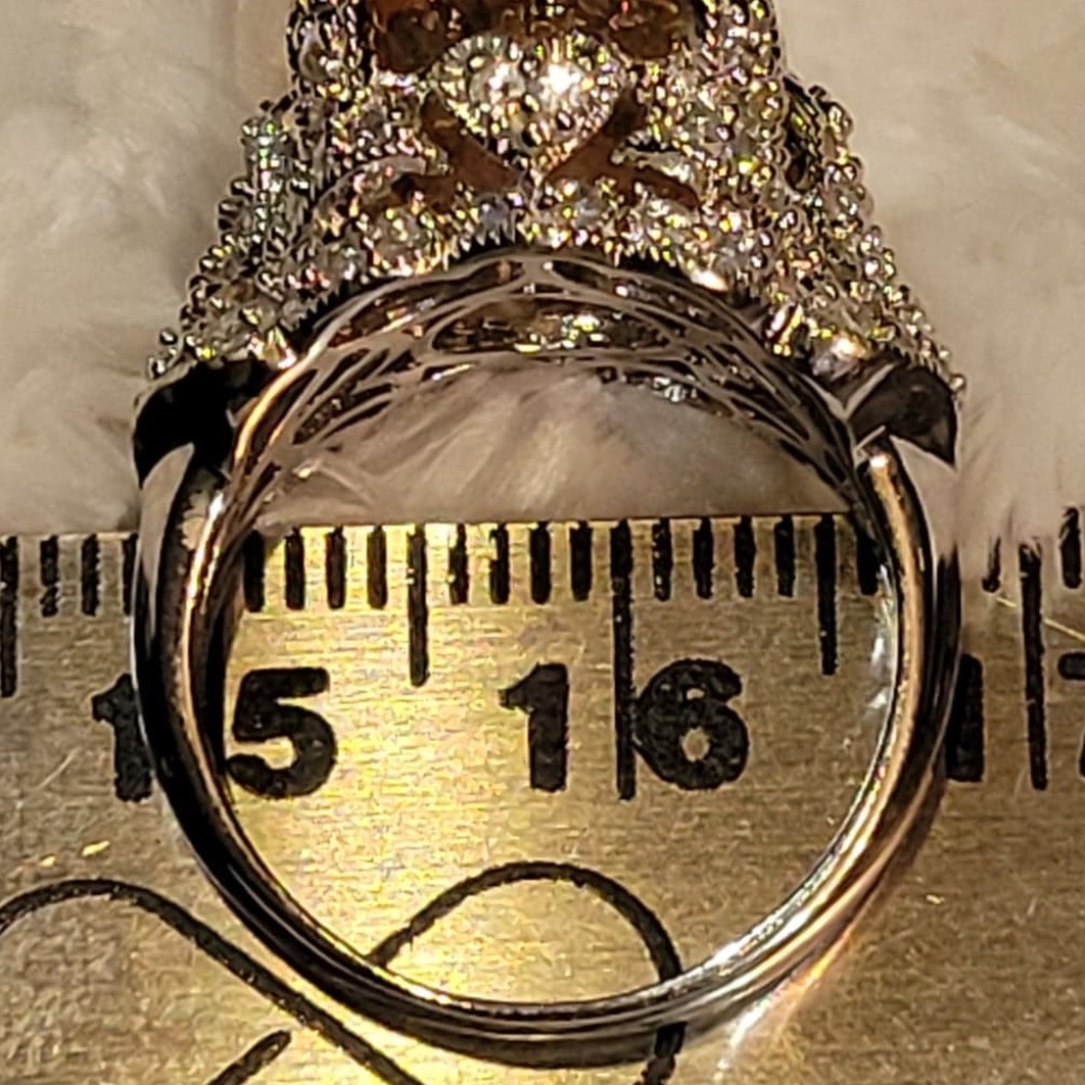 STUNNING Joseph Esposito .925 cocktail ring - Picture 5 of 11